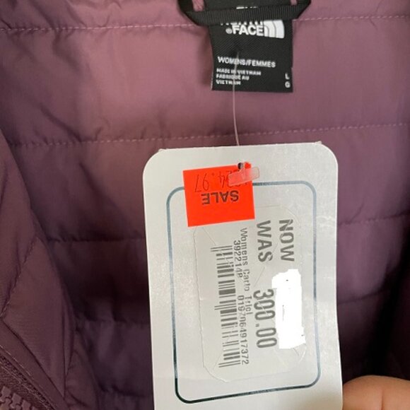 NEW North Face Womens Carto Triclimate 3-in-1 Jacket L NWT Midnight Mauve - Picture 15 of 16